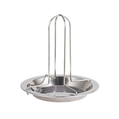 Sleek Carbon Steel Chicken Roaster
