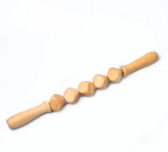 Birch Wood Anti-Cellulite Massage Roller Kit