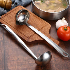 Stainless Steel Grease-Filtering Spoon