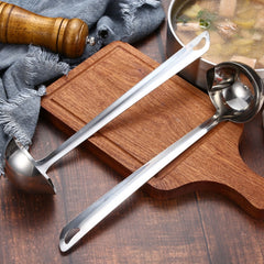 Stainless Steel Grease-Filtering Spoon