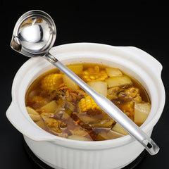 Stainless Steel Grease-Filtering Spoon
